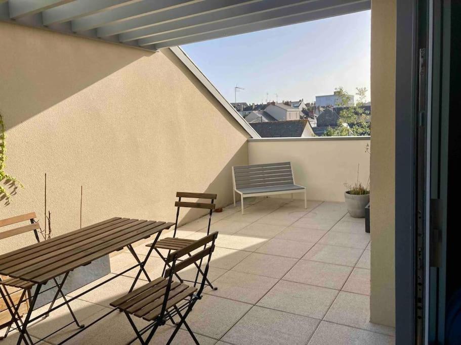 앙제 Quai Sud - Gare, 100 M2, Parking, Wifi, Superette, Lave Linge 아파트 외부 사진
